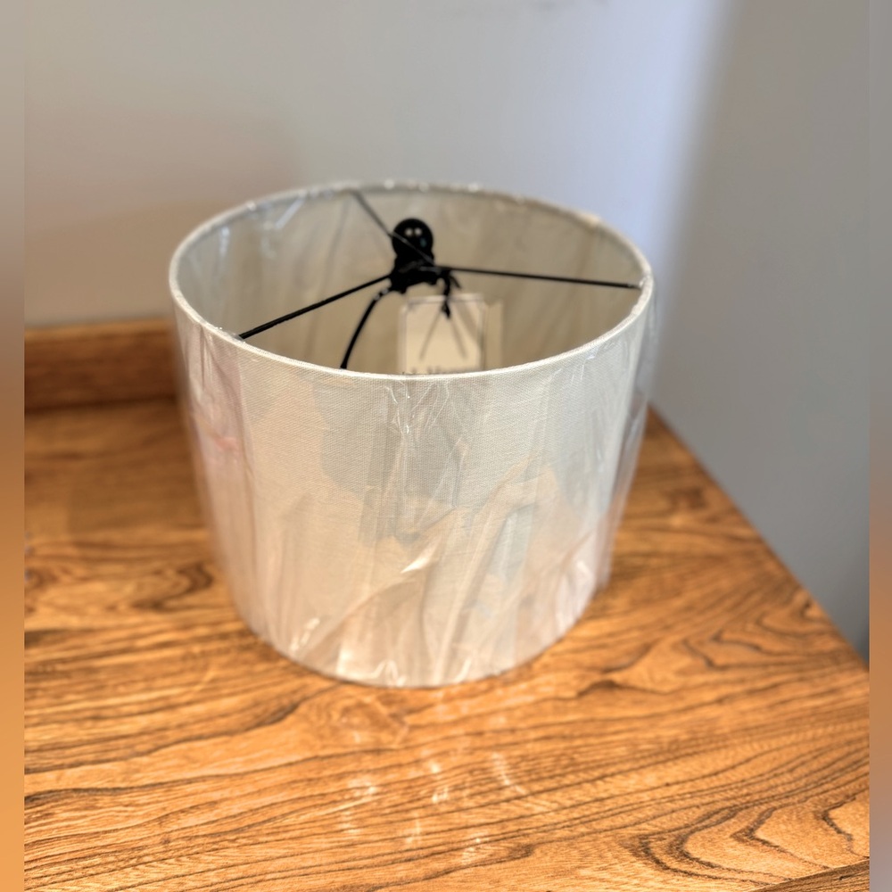NWT Linen Lamp Shade